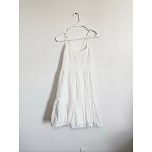 Gap White Tiered Dress NWT